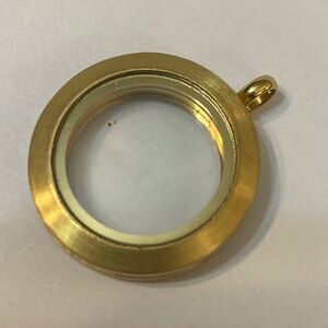 ORIGAMI OWL LIVING LOCKET MEDIUM GOLD NEW IN BOX